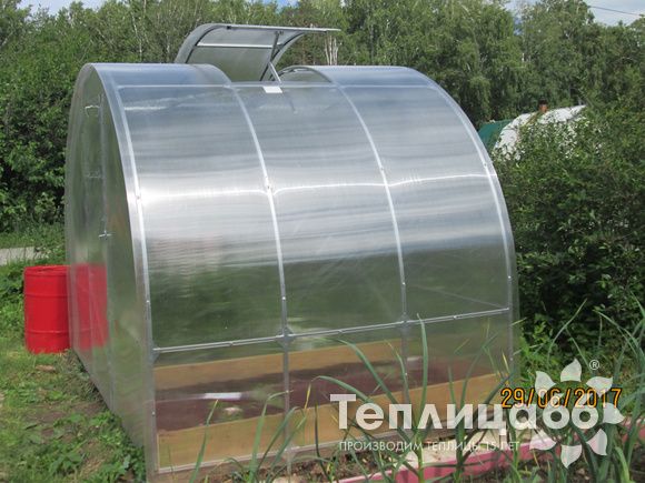 Теплица Рада 3М из поликарбоната, ширина 3 м